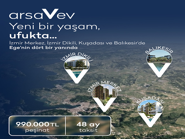 ARSAVEV'DEN EGE'DE YEN� B�R YA�AM KURMA FIRSATI